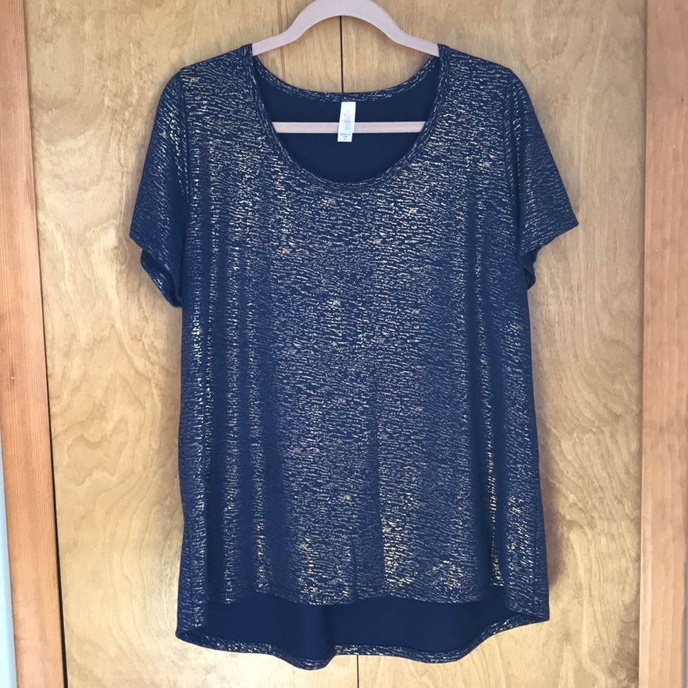 Blue and Gold Classic Tee